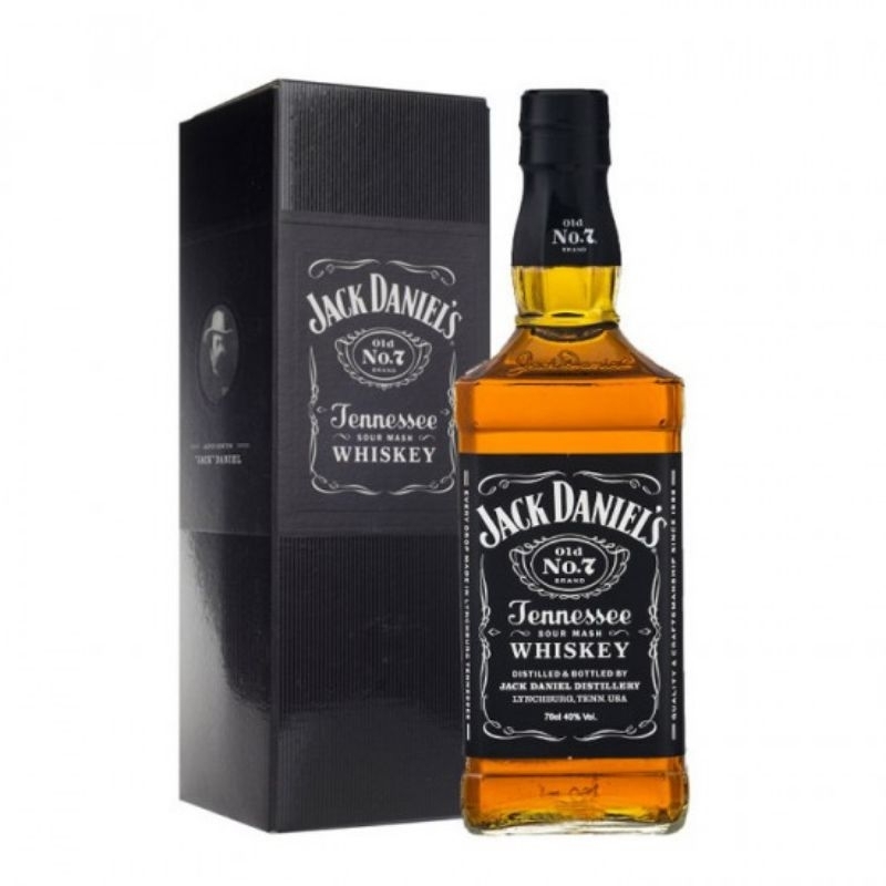 VỎ CHAI RƯỢU NGOẠI JACK DANIELS 700ML VỎ Chai Rượu Ngoại Decor Trang Trí quầy bar