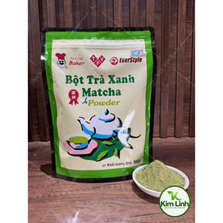 Bột Trà Xanh EverStyle/Matcha Đài Loan 500gr