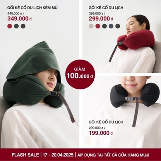 Gối Kê Cổ Du Lịch MUJI
