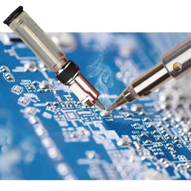 (JOBON Trắng) Bút hàn khò mini cầm tay, an toàn tiện lợi, không có khí gas bên trong.