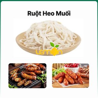 Ruột heo nhồi lạp xưởng, xúc xích, dồi sụn (Túi 100 mét) - Ruột heo muối làm sạch, đều đẹp