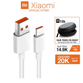 Dây sạc Xiaomi chính hãng cổng Type C 33w 55w 67w 120w 18w 22.5w chính hãng cáp sạc type c sạc nhanh Mi Turbo PHANH