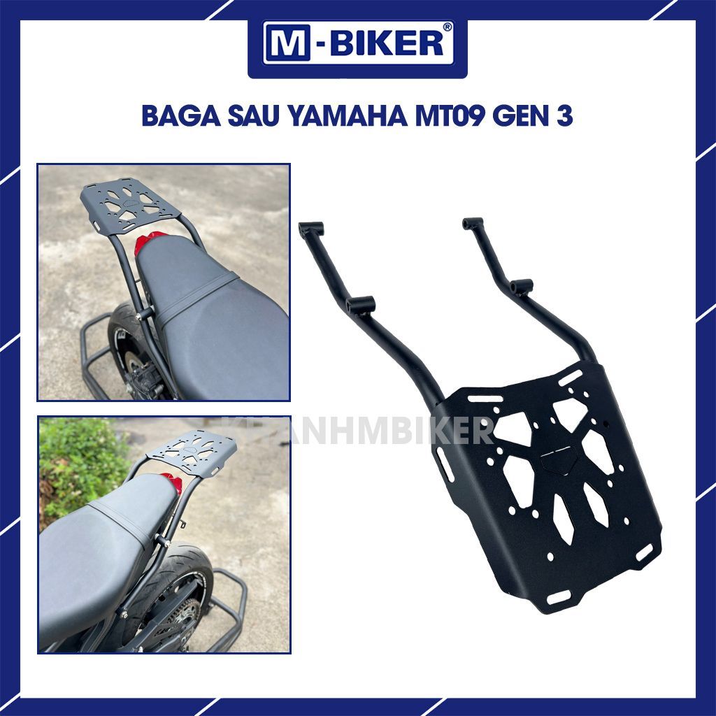 Baga MT09 Gen 3 Baga sau Yamaha MT09 M-Biker chất liệu thép dày dặn, phun sơn tĩnh điện