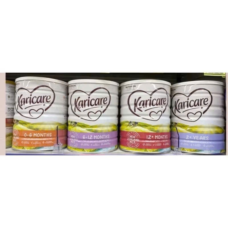 [XÁCH TAY ÚC] SỮA KARICARE NỘI ĐỊA ÚC LON 900GR ĐỦ SỐ 1, 2, 3 (ĐỦ BILL, BAY AIR)