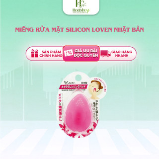 Miếng rửa mặt Silicon Loven Nhật Bản