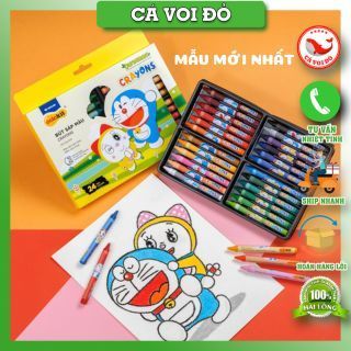 Bút Sáp Màu Thiên Long Doremon CR-C06/DO ( 24 Màu / 16 màu / 12 màu / 10 màu )