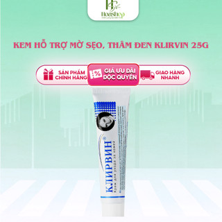 Kem hỗ trợ mờ sẹo, thâm đen klirvin 25g
