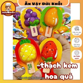  THẠCH QUE KEM TRÁI CÂY I 3D CHUNYAYUAN  MIX ĐỦ VỊ  