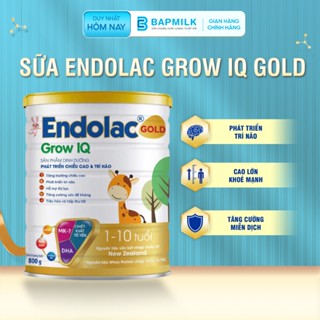 Sữa Bột Endolac Grow IQ gold - Phát triển chiều cao Trí não [800g] - Date 7/2027