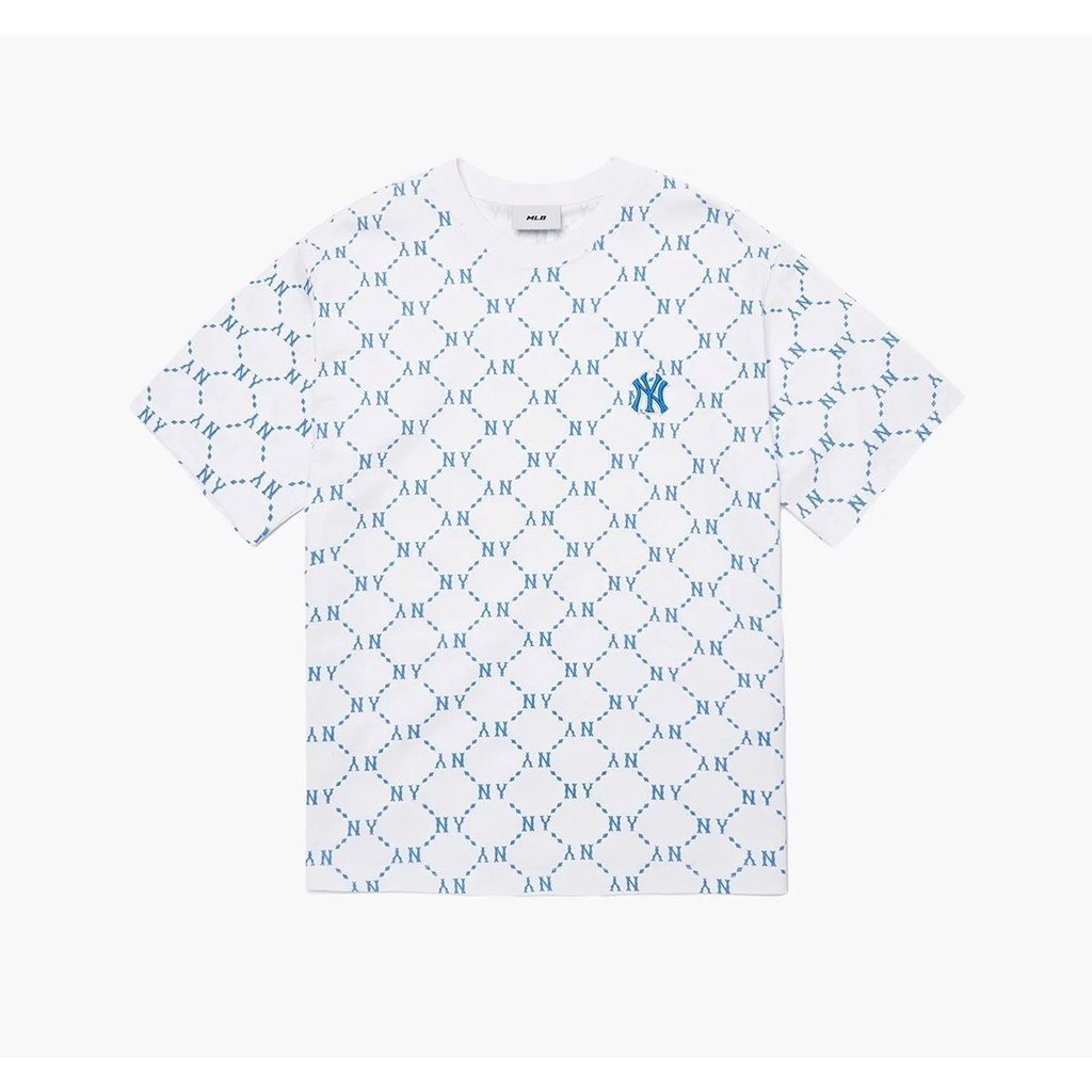 [Chính Hãng] Áo Thun MLB Monogram - Trắng *Nhiều Mẫu*
