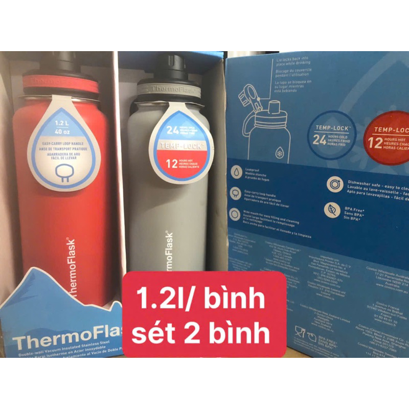 Bình Giữ Nhiệt Thermo Flask 1.2ml