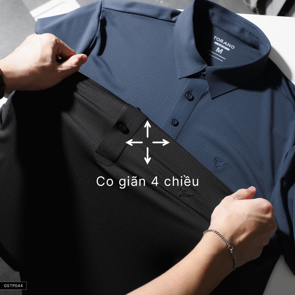 Áo polo nam TORANO SUPREME POLO không đường may, công nghệ ép nhiệt cao cấp, form chuẩn, phong cách nam tính GSTP044 | BigBuy360 - bigbuy360.vn