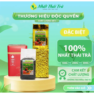 Nhất Thái Trà Đặc Biệt- Trà Thái Nguyên cao cấp hương quyến rũ ngọt sâu màu nước xanh trong ánh vàng