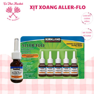 [ DATE MỚI ] Xịt xoang mũi Kirkland Signature Aller-Flo 18.2ml giảm sổ mũi, nghẹt mũi, chảy nước mũi Mỹ - CÔ THƯ MARKET