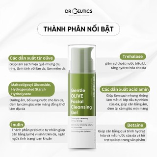 Sữa Rửa Mặt Drceutics Gentle Olive