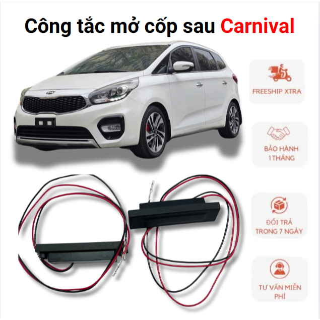 CÔNG TẮC MỞ CỐP SAU XE RONDO, CARENS, SEDONA, CARNIVAL MÃ 81260A4000