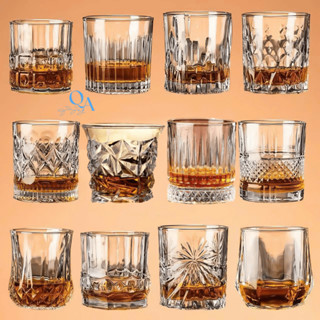 (Loại Đẹp) Ly ROCK thủy tinh, ly WHISKY | Cốc uống rượu ngoại, wine glass | Ly rượu mạnh, CHIVAS