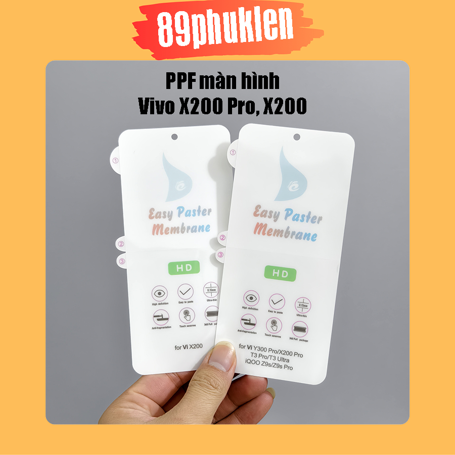 Dán chống xước màn hình Vivo X200 Pro Vivo X200 tặng giấy lau màn hình