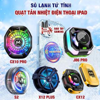Quạt tản nhiệt điện thoại sò lạnh Memo CX10 Pro AI/CX07/X15 Pro Max/X100/X65 - Quạt tản nhiệt Ipad máy tính bảng X42/X80