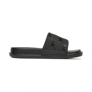 [Chính Hãng] Dép MLB Mound Dia Monogram - Màu Đen - Code: 3ALPAC1 50BKS