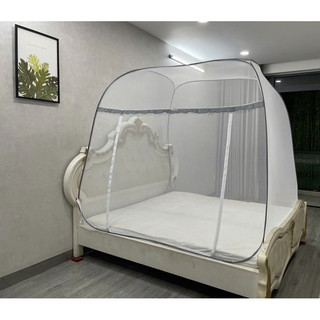[HOẢ TỐC HCM] Màn Chụp Mộc Miên 1m6 x 2m Chất Lượng Số 1, Gọng Thép Sơn Tĩnh Điện, Dây Kéo Cao Cấp, May Kỹ Đẹp, Siêu Bền