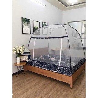[HOẢ TỐC HCM] Màn Chụp Mộc Miên 1m6 x 2m Chất Lượng Số 1, Gọng Thép Sơn Tĩnh Điện, Dây Kéo Cao Cấp, May Kỹ Đẹp, Siêu Bền