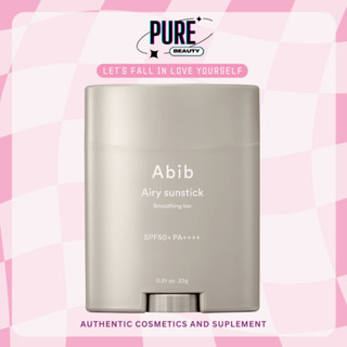 Thanh Lăn Sáp Chống Nắng Abib Airy Sunstick Smoothing Bar (23g)