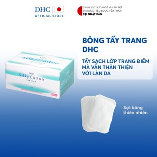 Bông tẩy trang DHC Silky Cotton 80pc