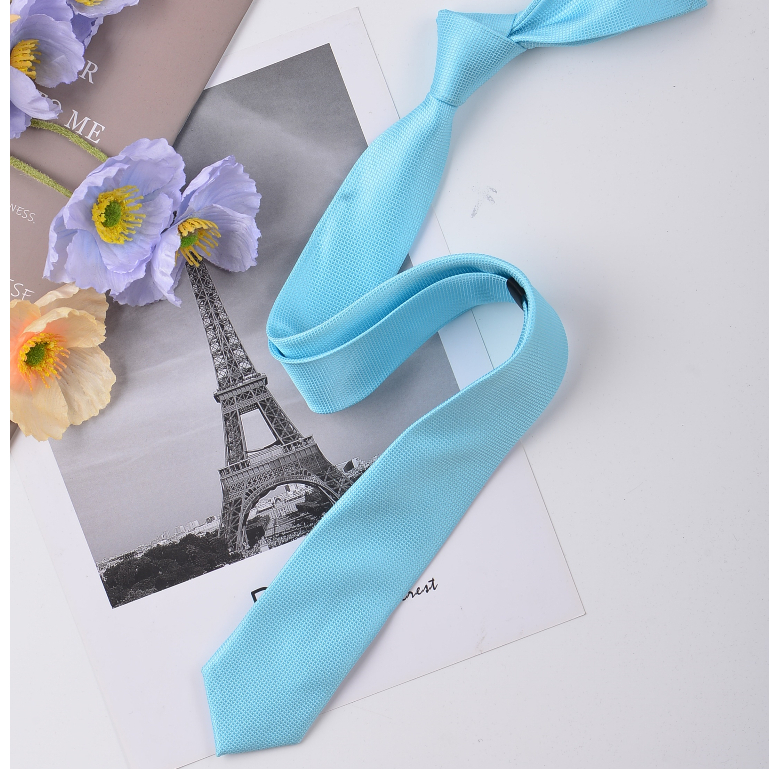 Cà vạt nam - cavat lụa sần bản nhỏ 5cm