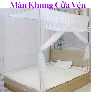  Trọn bộ Màn dây tuyn thái + Khung inox không cần khoan tường Quỳnh Anh,màn chống muỗi loại 1 