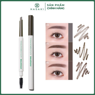 Chì Kẻ Chân Mày innisfree Phiên Bản Mới 0.3g Auto EyeBrow Pencil Hasaki Sản Phẩm Chính Hãng