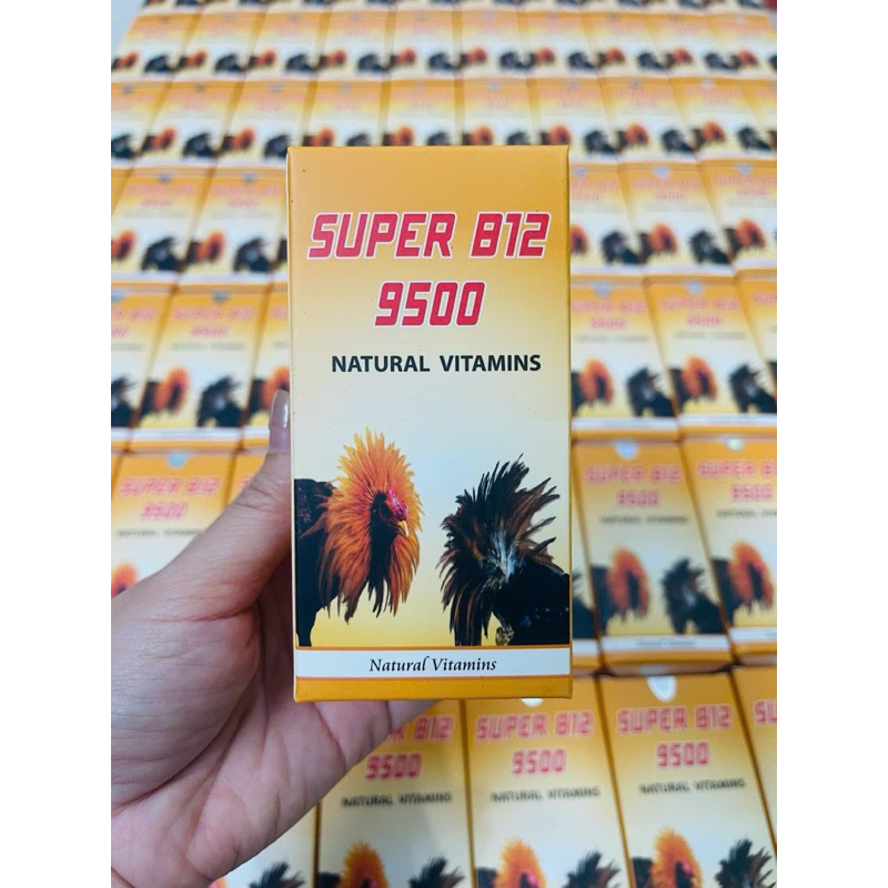 SUPER B12 9500 [Hũ 100v] - BO CĂNG ĐÉT, Thuôc nuôi 7-10 ngày