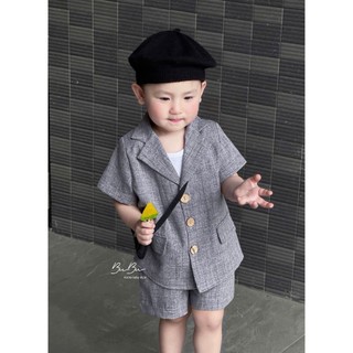   BuBu xả hàng  Set Ben - Set Cổ Vest Bé Trai BuBu BB39 