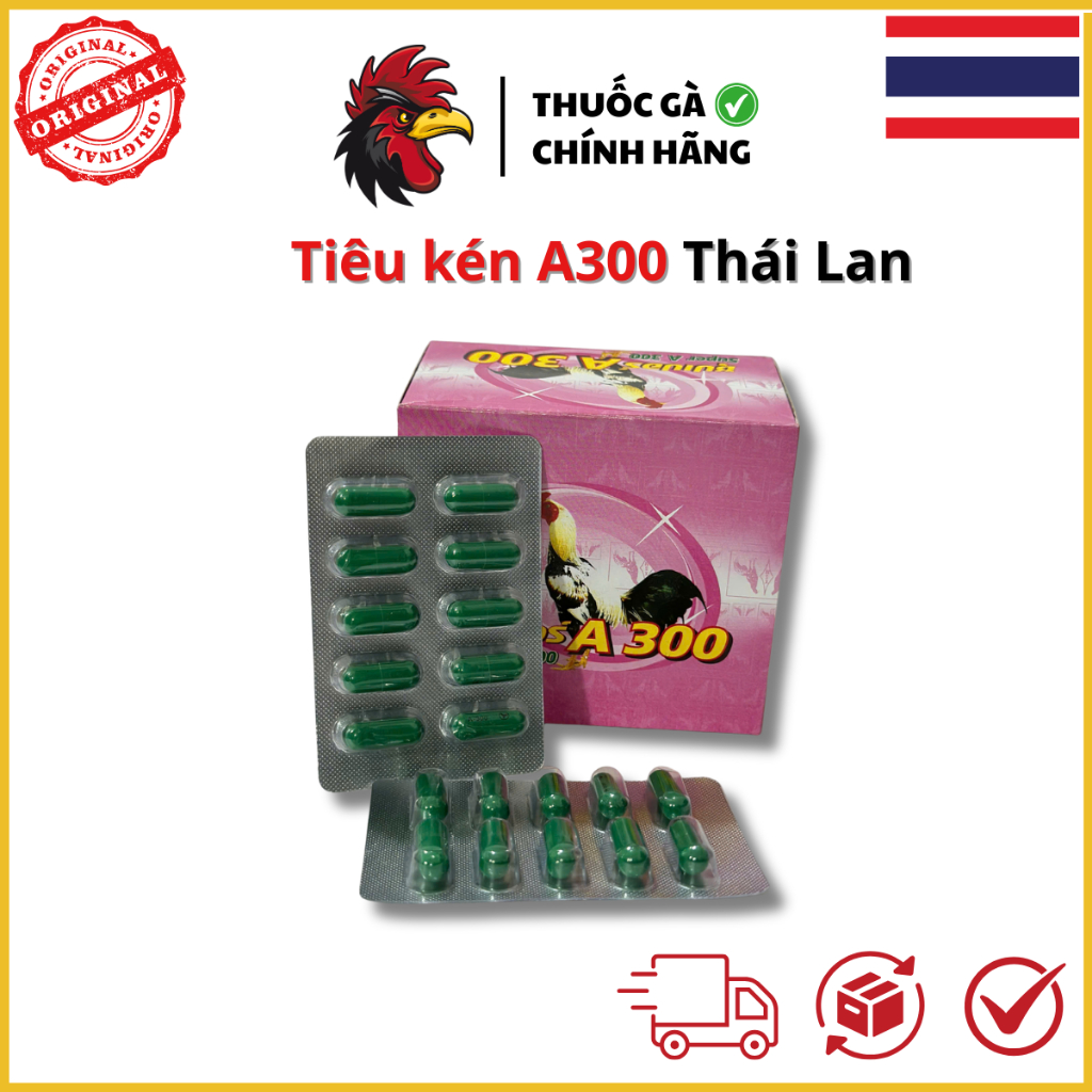 Tiêu kén A300 - Hỗ trợ gà kén các vùng
