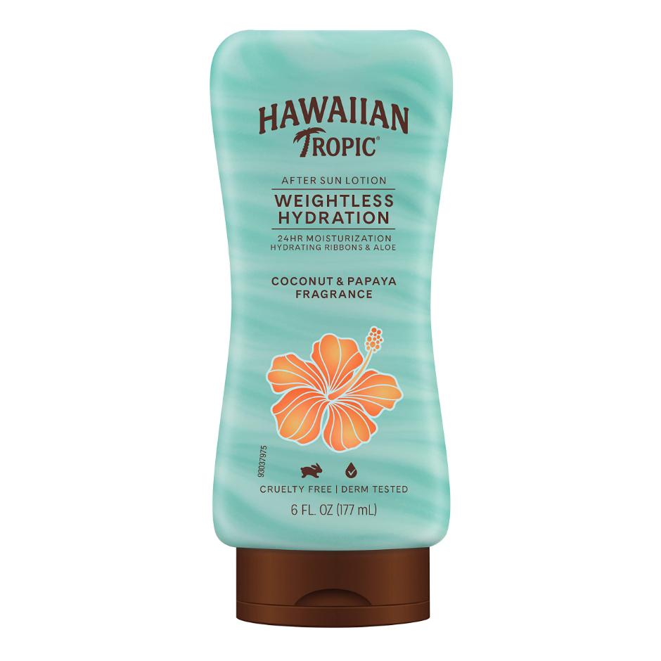 Kem dưỡng ẩm dịu da sau khi tắm nắng Hawaiian Tropic Weightless Hydration After Sun Lotion with Aloe
