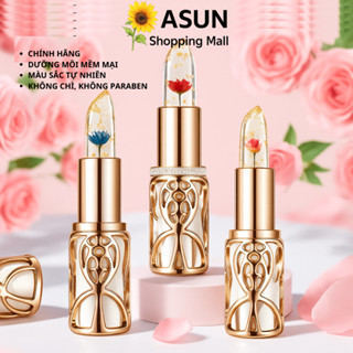  Son Dưỡng Môi HIH Thạch Cánh Hoa Cấp Ẩm Dưỡng Bóng Đổi Màu Theo Nhiệt Độ Petal Jelly Lipstick 3.8g 