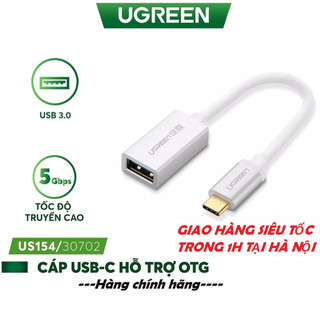 Cáp otg usb type c sang usb 3.0 ugreen 30702 - hàng chính hãng