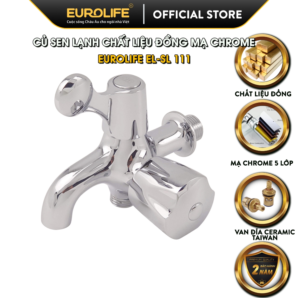 Củ sen lạnh Eurolife EL-SL111 (Trắng bạc)