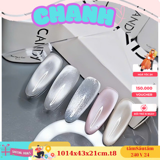  Sơn gel mắt mèo ánh trăng cực quang Sơn gel Mắt Mèo Candy  Cao Cấp CHANH NAIL 