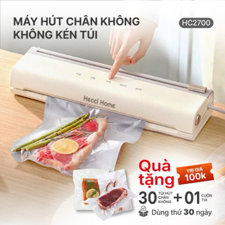 [KHÔNG KÉN TÚI] Máy hút chân không thực phẩm mini HC2700 - Hàng Mới