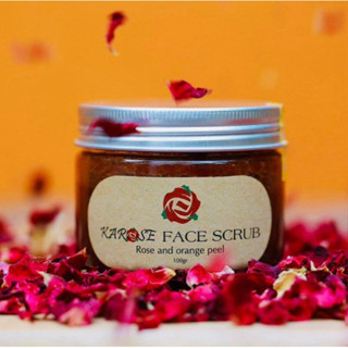 [Date mới]Rửa mặt tẩy da chết hoa hồng Karose Face Scrub 100g - Loại bỏ TBC giúp da mịn màng, sáng khoẻ