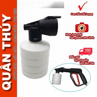 Bình bọt tuyết, Bình phun bọt tuyết dung tích 300ml, Dùng cho máy rửa xe mini