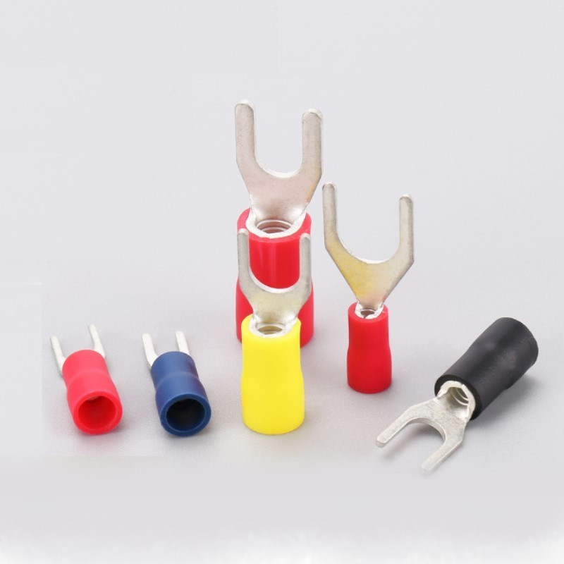 100 chiếc Cos y bọc nhựa,đầu cos chữ y,đầu cốt dây điện,đầu cos chữ u,cos chẻ,cốt chỉa,cốt càng cua,