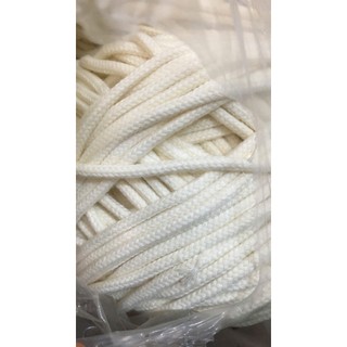 Dây macrame làm túi xách macrame 5mm màu kem ngà