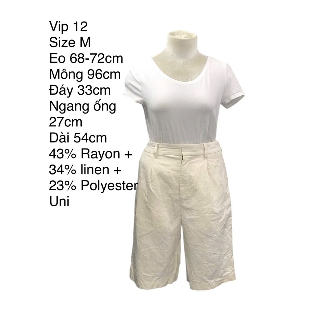 Quần 2hand, quần short nữ, quần jean nữ 2hand hàng V.I.P hàng si  – secondhand Nhật, Chất liệu, size
