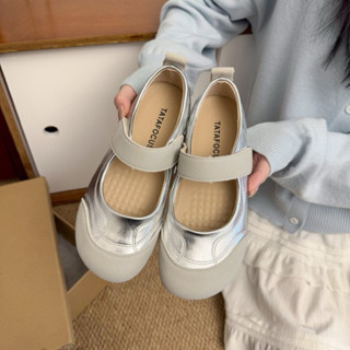  Giày búp bê nữ Soull quai dán đế thấp da mềm fullboxx 