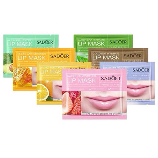  Sỉ Mặt nạ môi SADOER mask môi dưỡng ẩm môi tẩy tế bào chết môi mềm mịn hồng hào 
