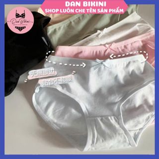 Quần Lót Nữ Cotton 100% kháng khuẩn thoáng mát đính nơ xinh siêu tôn dáng mẫu 978