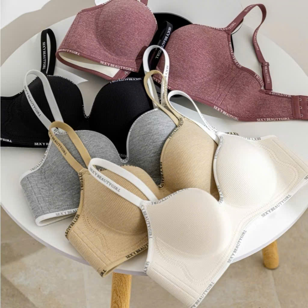 Áo Lót Nữ Đúc Su DÀY 3 - 5CM Không Gọng Nâng Đẩy Vòng 1, Áo Ngực Đệm Dày Tạo Khe Cao Cấp 838