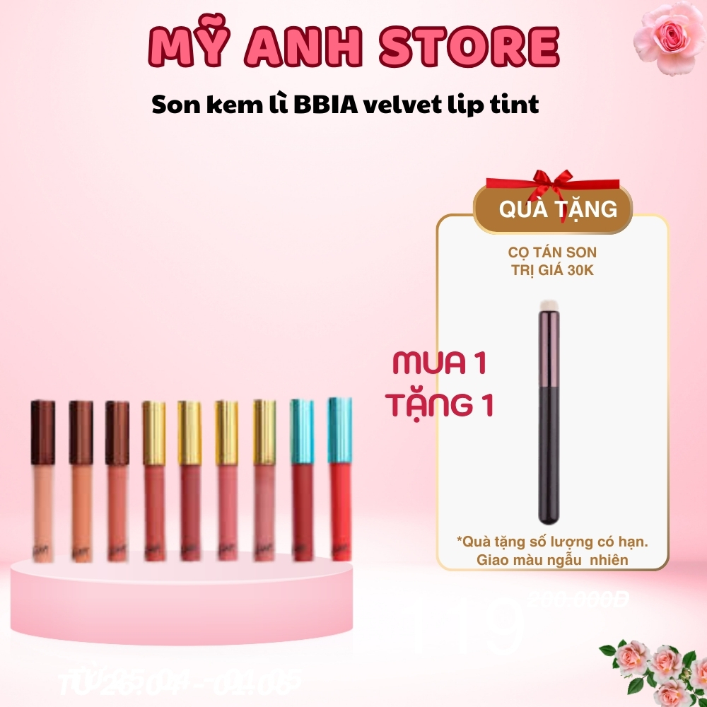 SON BBIA NHIỀU MÀU MỊN LÌ LÂU TRÔI